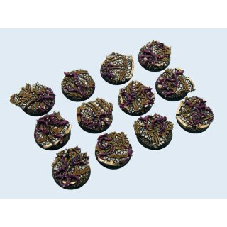 Dark Temple Bases, 25mm (5)