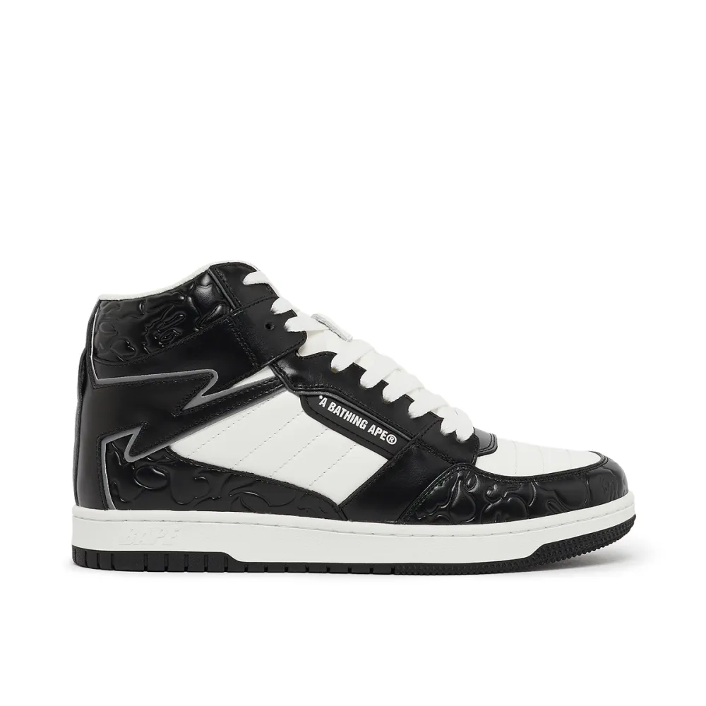 A Bathing Ape Wmns Sta 88 Mid 1 L 001FWJ302027IBLK / schwarz