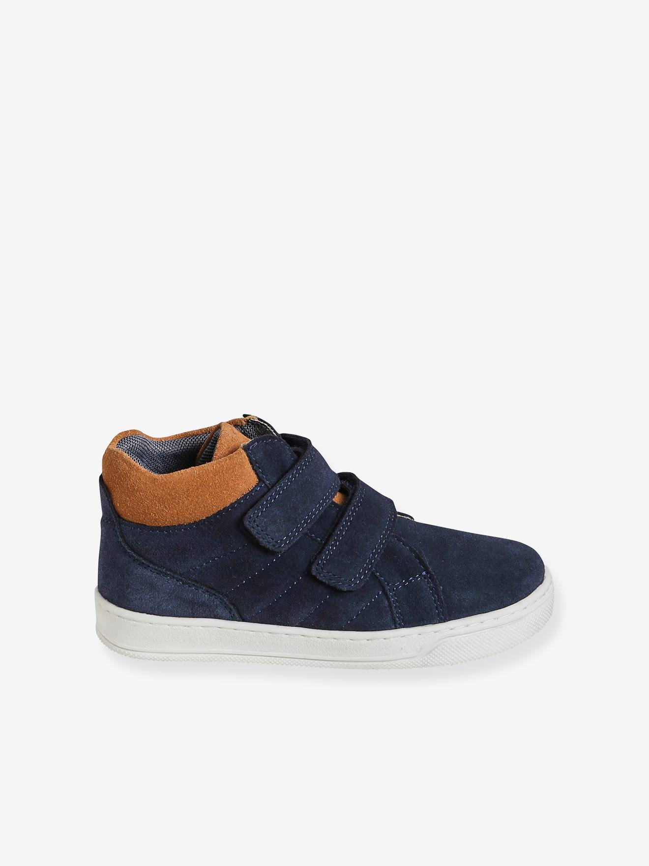Vertbaudet Jungen Klett-Sneakers - marine