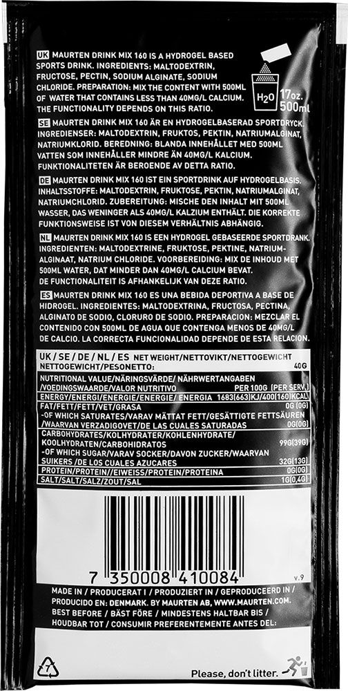 Maurten Drink Mix 160 Hydrogel-Getränkepulver 40g kaufen | Bike-Discount