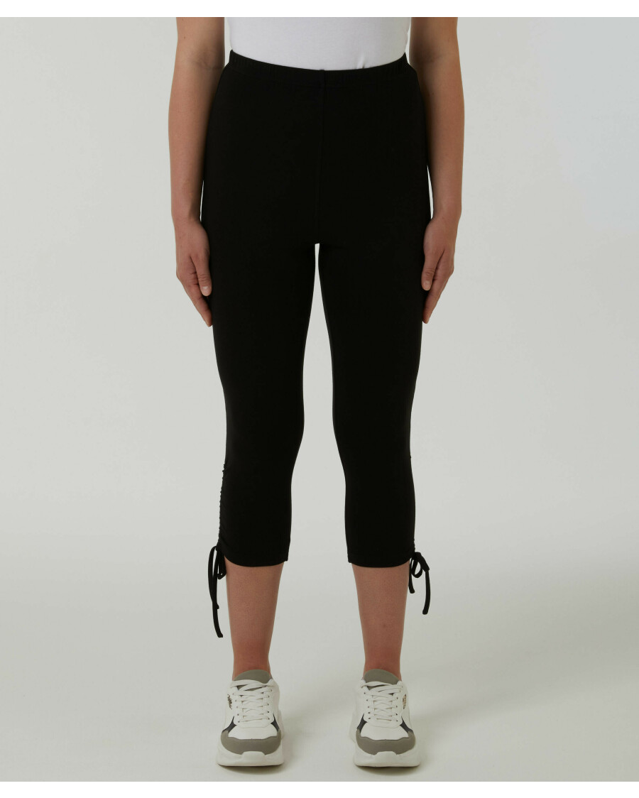Schwarze Leggings