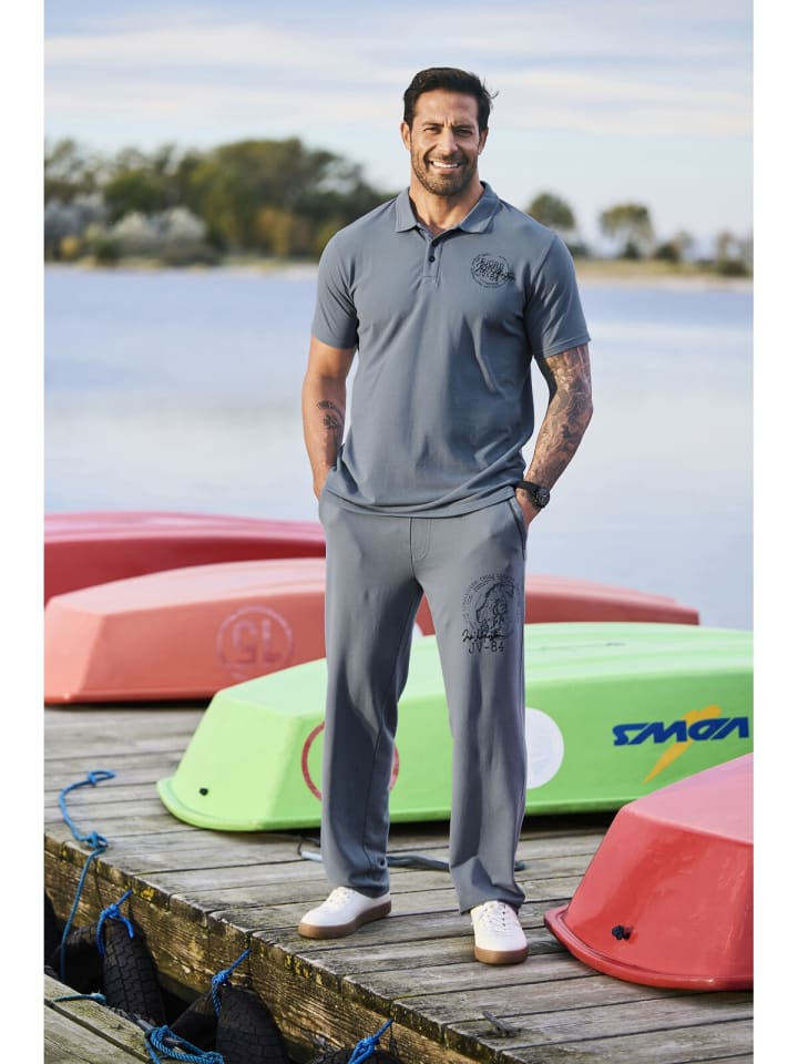 Jan Vanderstorm Poloshirt BRORTE in blau günstig kaufen