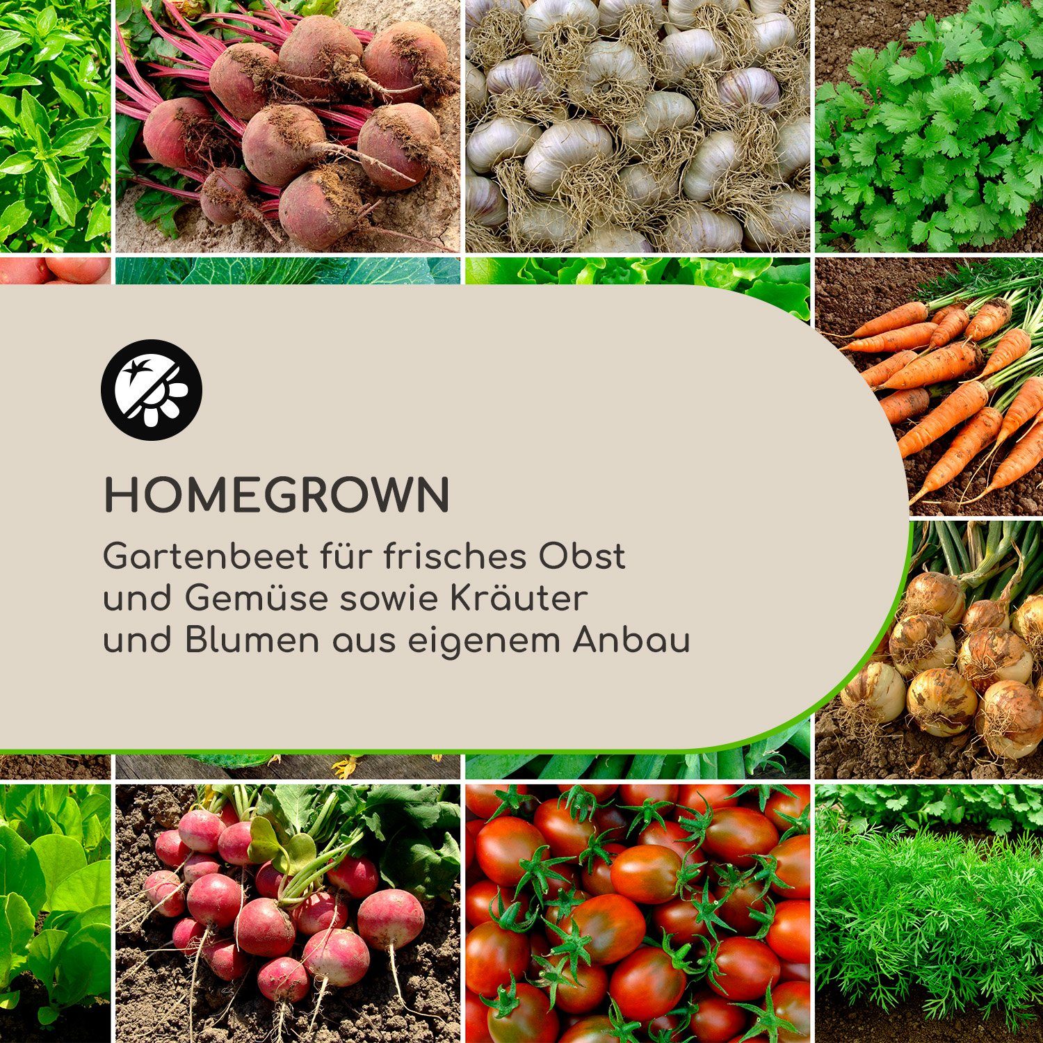 blumfeldt Hochbeet Nova Grow, Pflanzkübel Outdoor Balkon außen groß WPC Garten