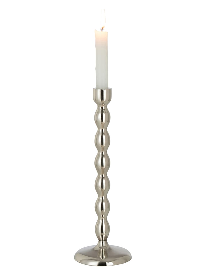 J Line Kerzenhalter in Silber - (H)31,5 x Ø 10,5 cm günstig kaufen onesize