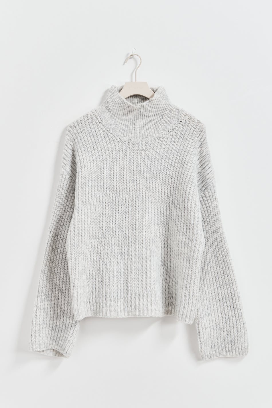 Turtleneck knit sweater