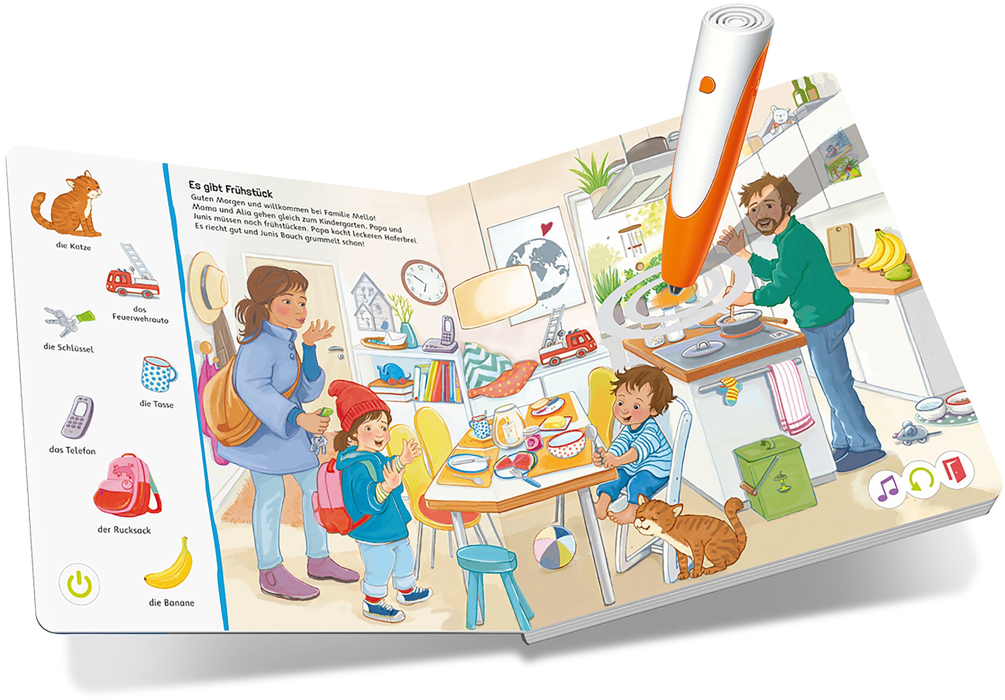 Ravensburger Spiel, tiptoi® Starter-Set: Stift und Bilderbuch Meine Welt, Made in Europe, FSC® - schützt Wald - weltweit
