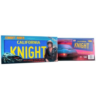 Knight Rider Nummernschild