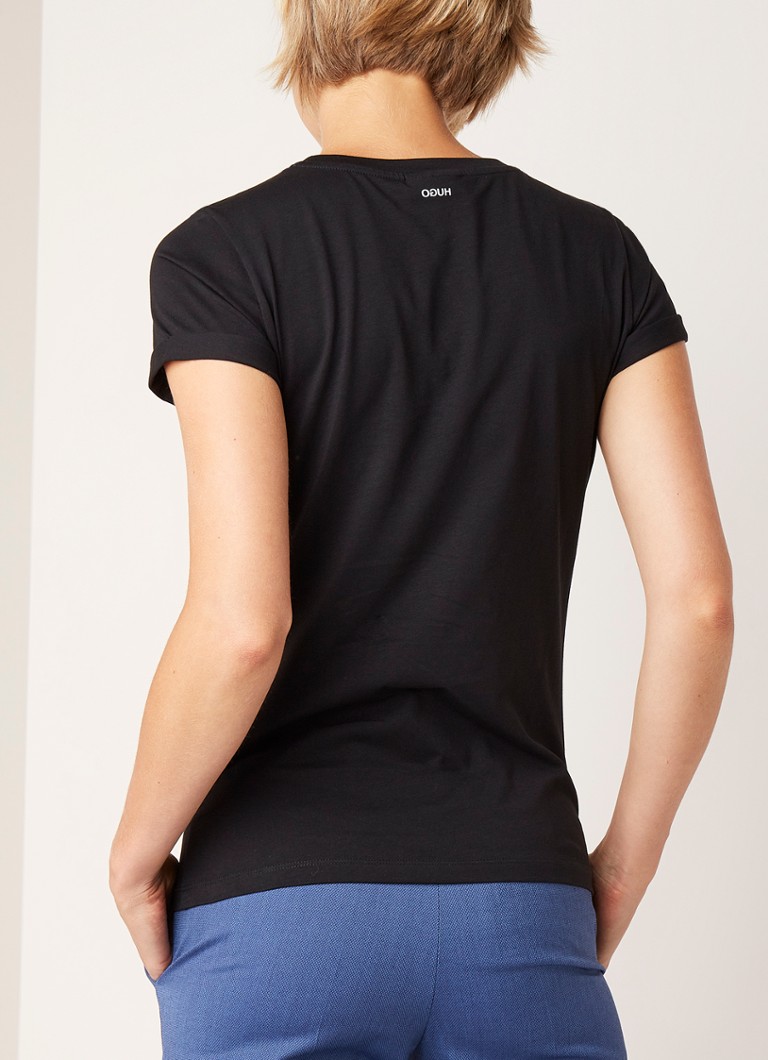 HUGO BOSS The Plain Tee με στρογγυλή λαιμόκοψη