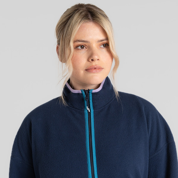 CO2 RENU HALF ZIP Damen - Fleecepullover