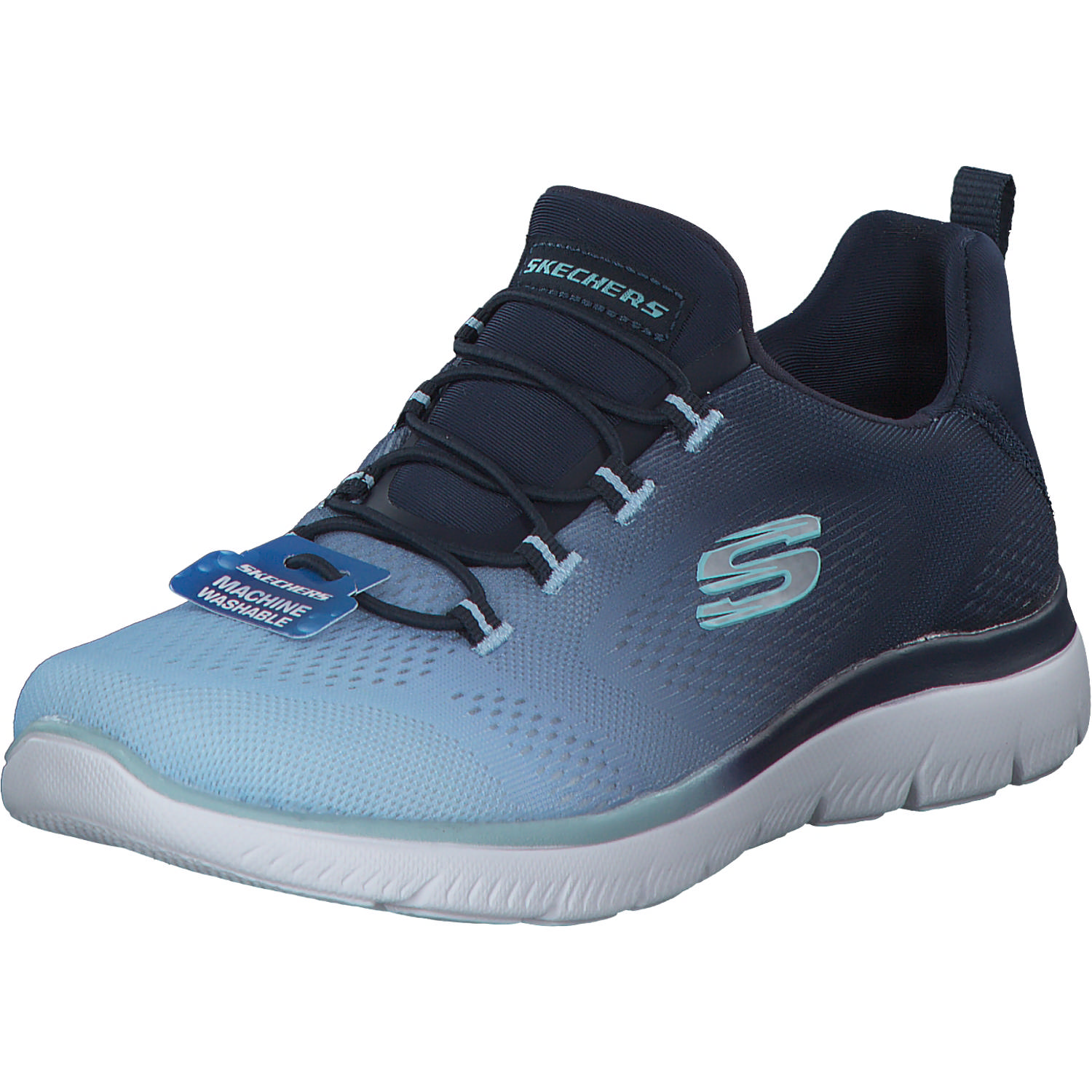 Skechers 149536, Slip-On-Sneaker, Damen, navy lt blue