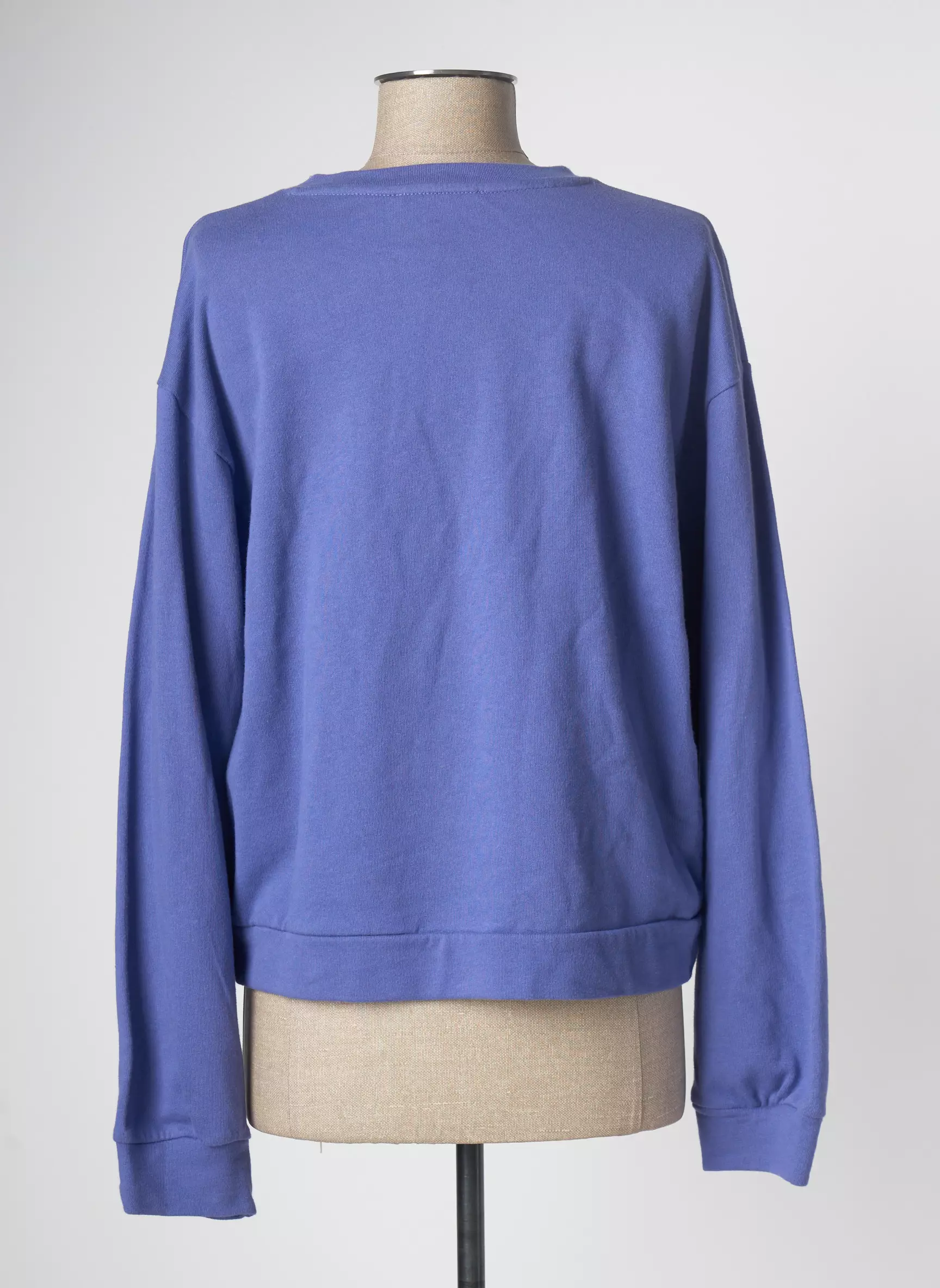 Mango Sweats Femme couleur bleu