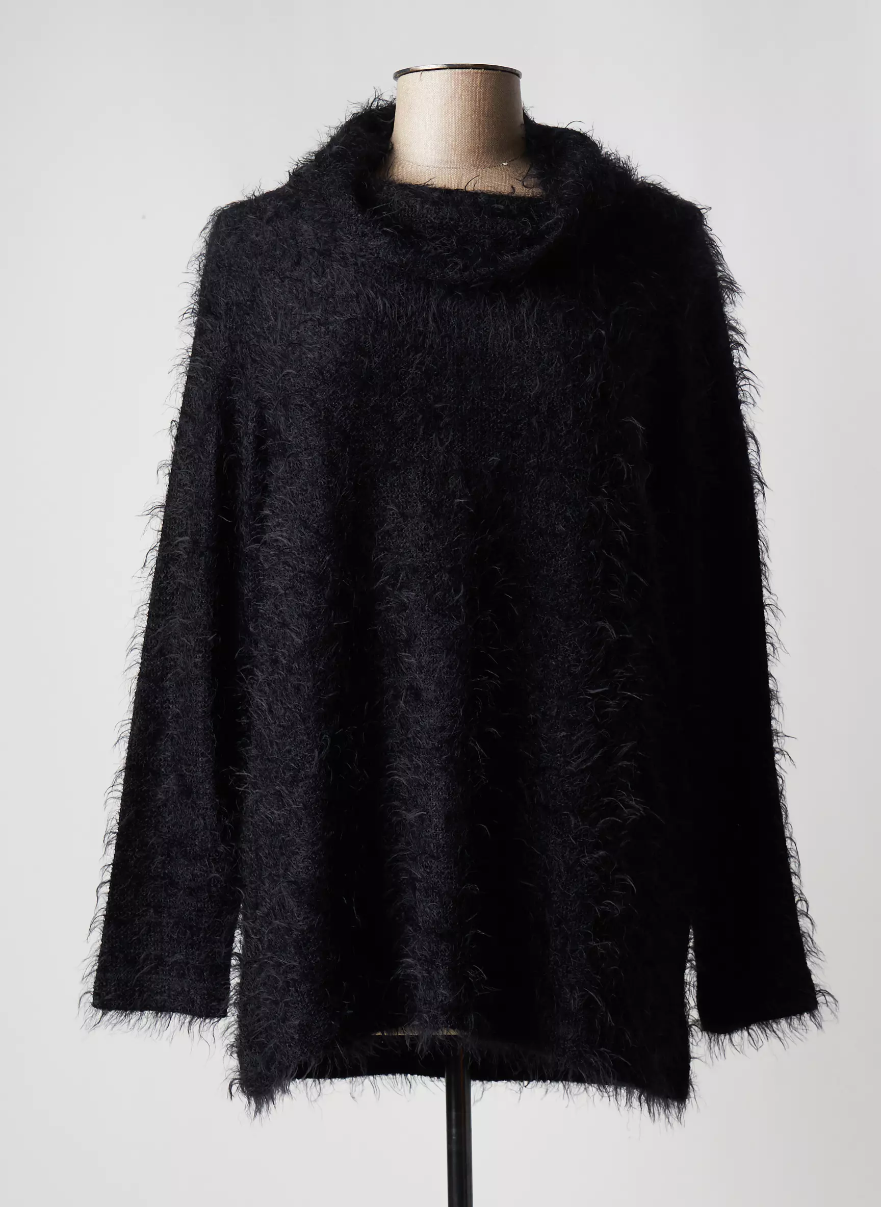 Kjbrand Pull Tuniques Femme couleur noir