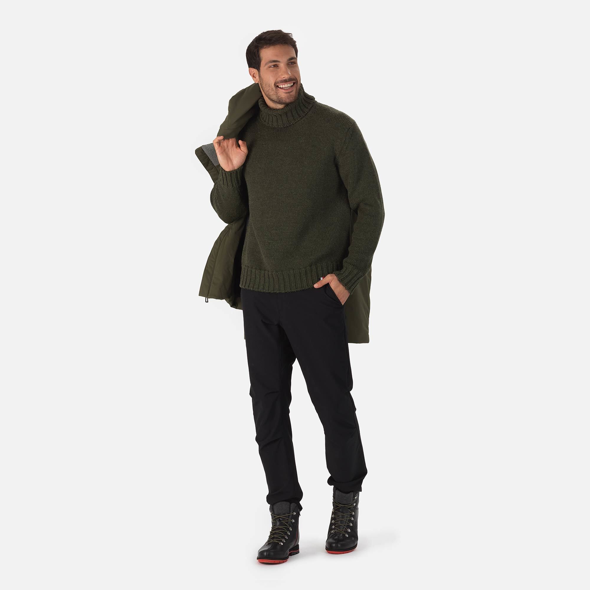 Pull Over en maille à col roulé