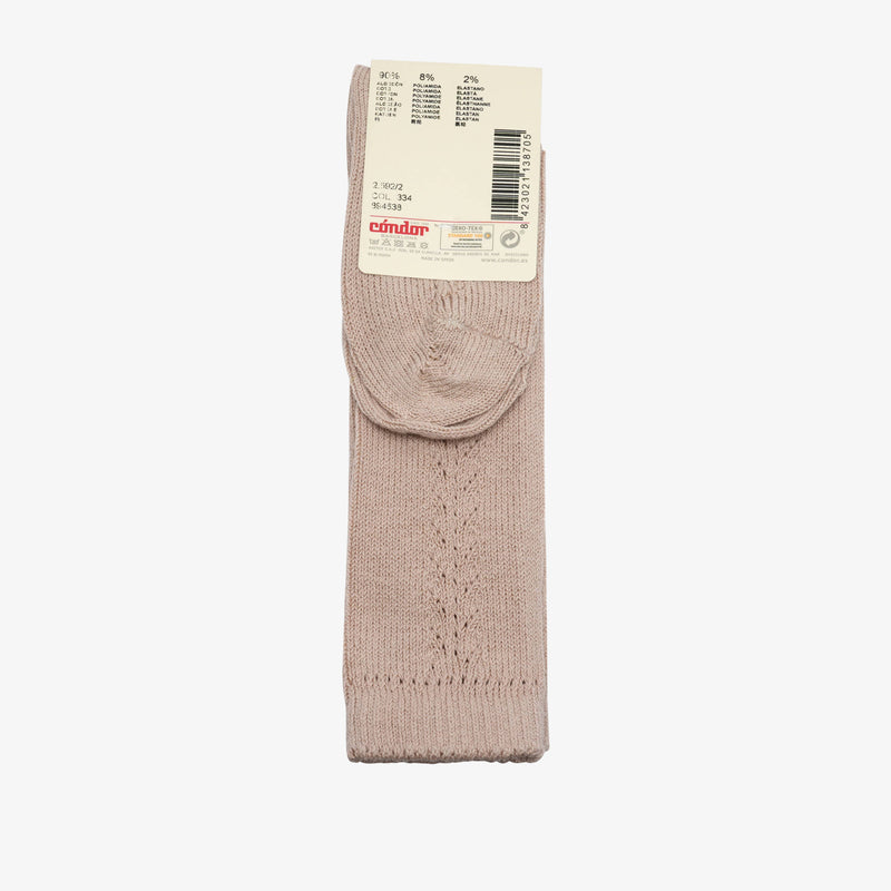 kniestrümpfe - Beige