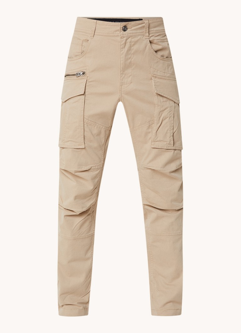 Pantaloni cargo Replay Joe Tapered cu buzunare cu clapă
