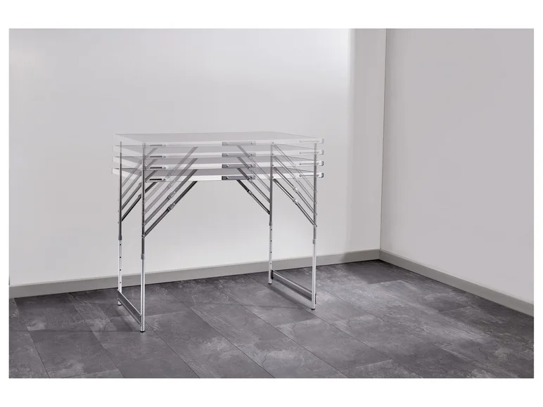 Conjunto PARKSIDE® com 3 mesas multifuncionais, ajustáveis e de alta qualidade.