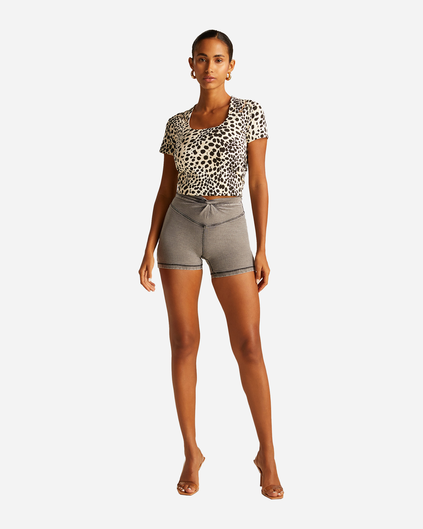 Koszulka Freddy Crop W S25WMCT2C-ANI119-