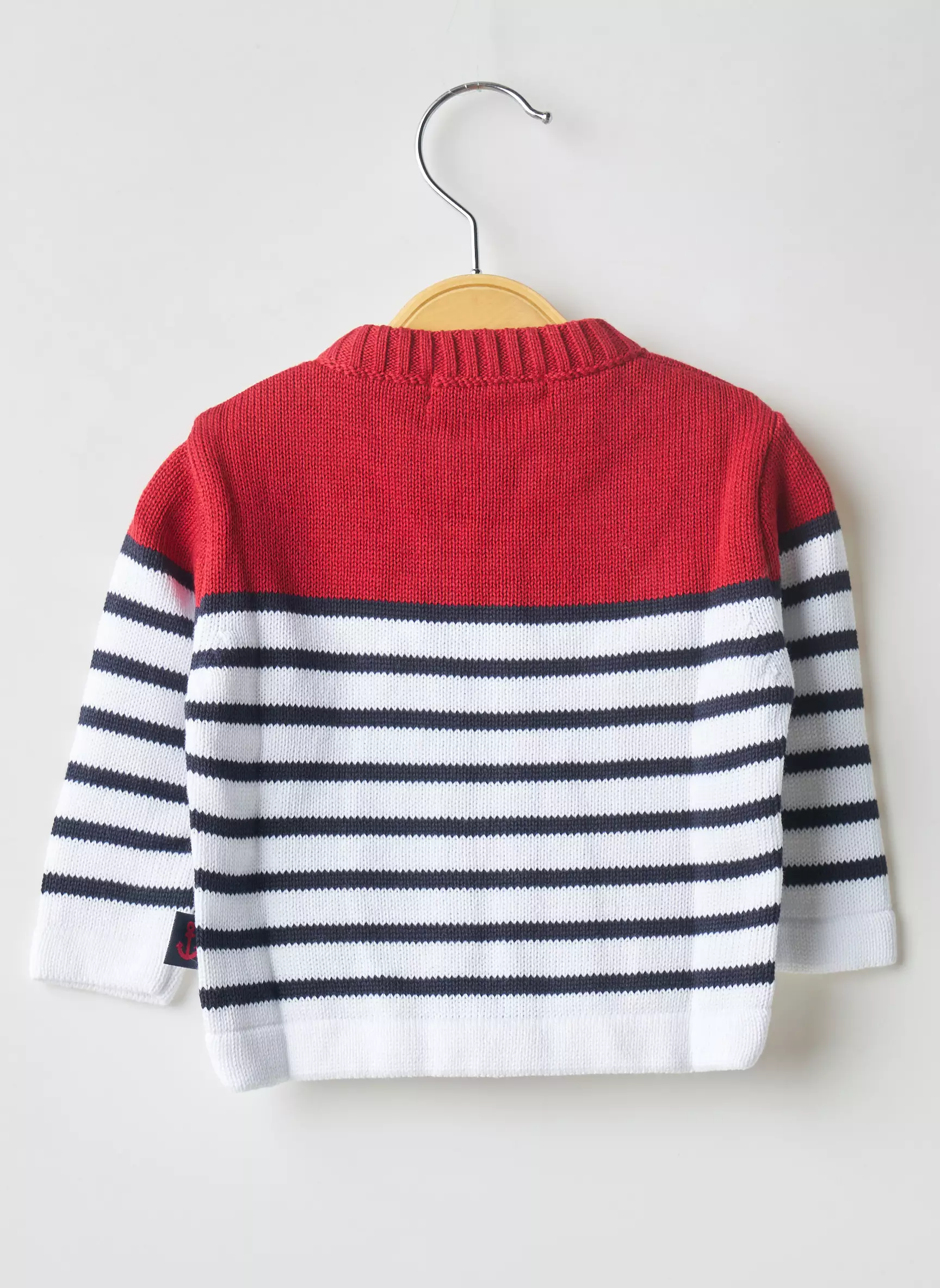 Les Petits Coeurs A La Mer Cardigans Garcon couleur blanc