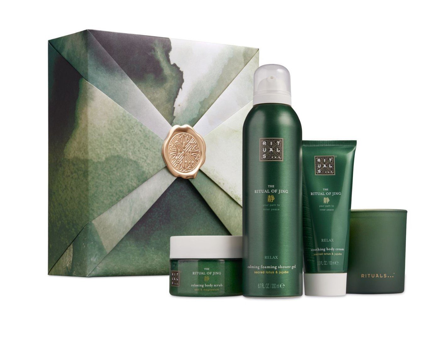 Rituals Pflege-Geschenkset Jing Set Medium, 4-tlg.