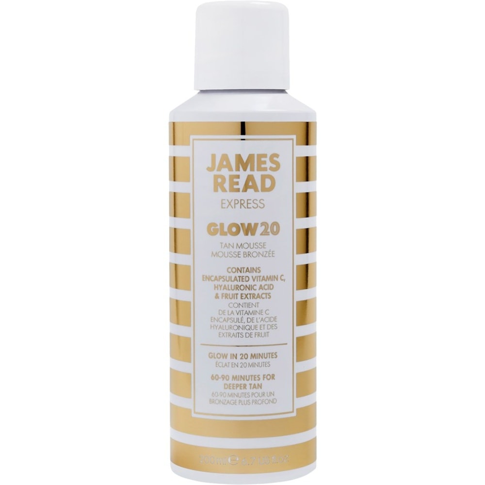 James Read Glow 20  Mousse bronzée auto-bronzant