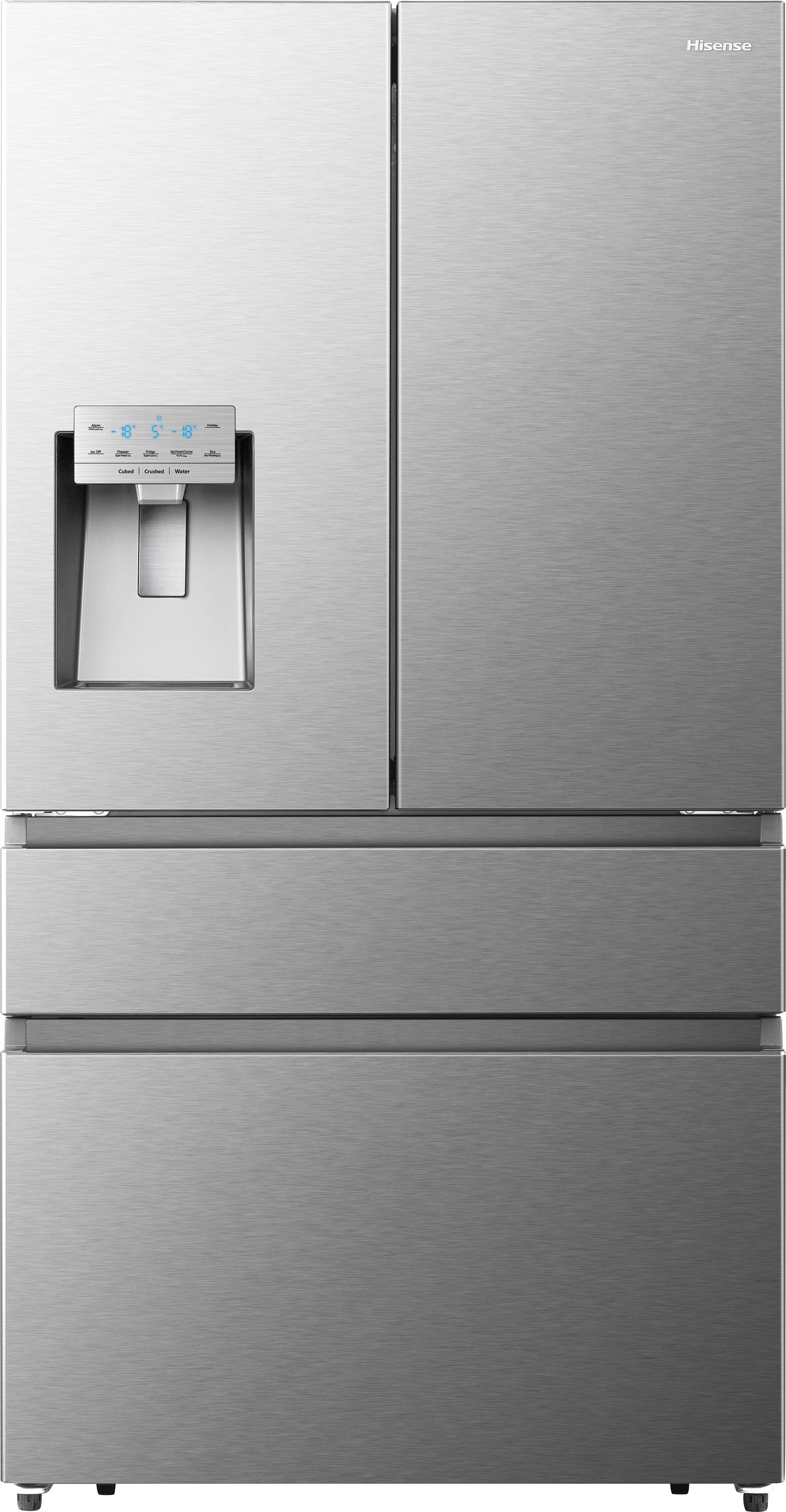 Hisense Kühl-/Gefrierkombination RF728N4SASE, 178,5 cm hoch, 91,4 cm breit