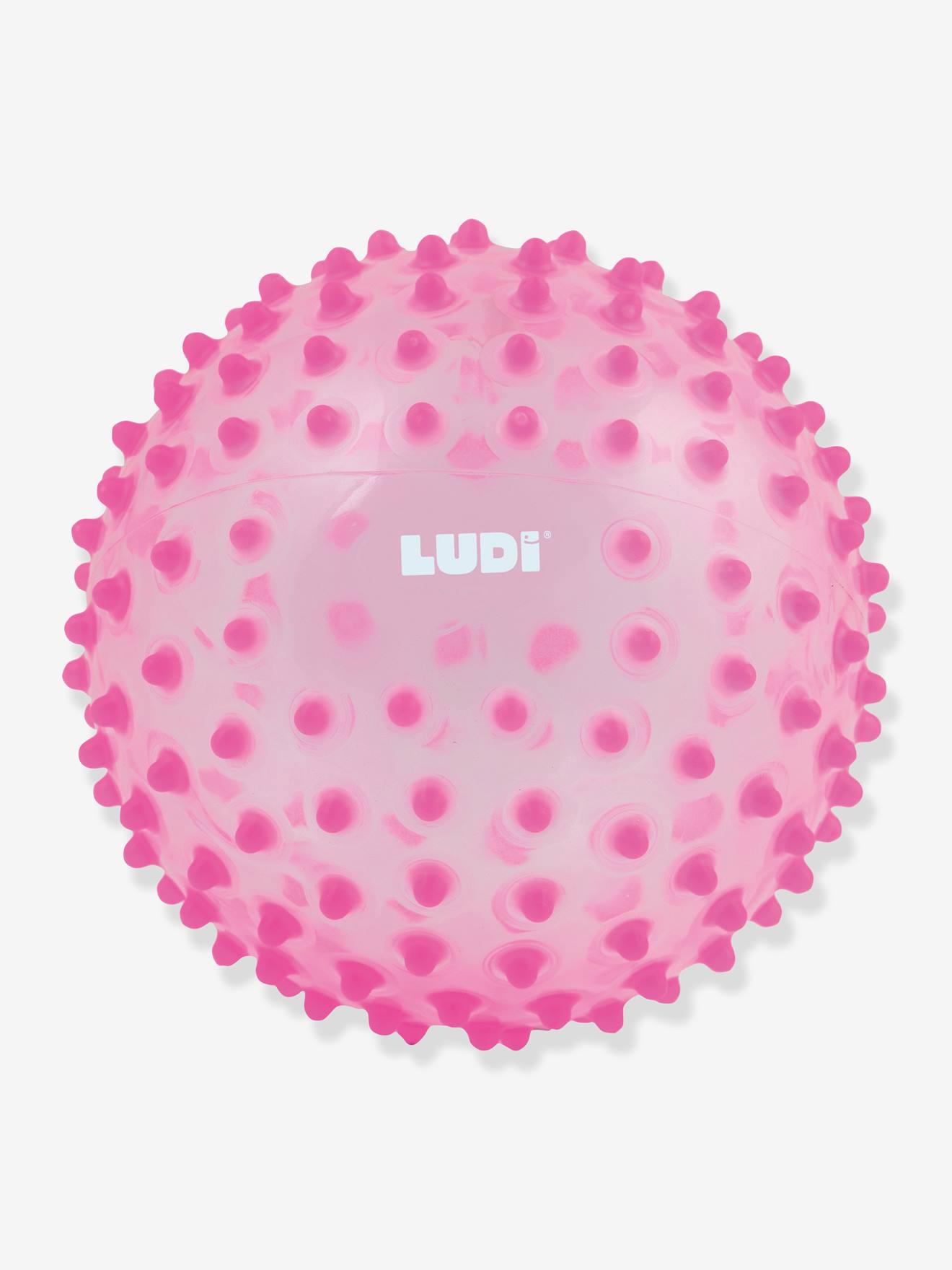 Balle sensorielle LUDI rose