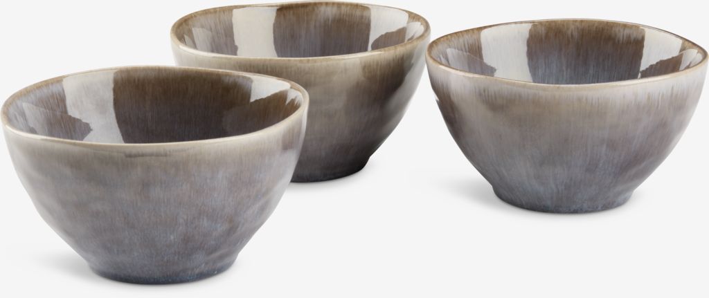 Tigela HENNING HENNING Ø14xH8cm cinza