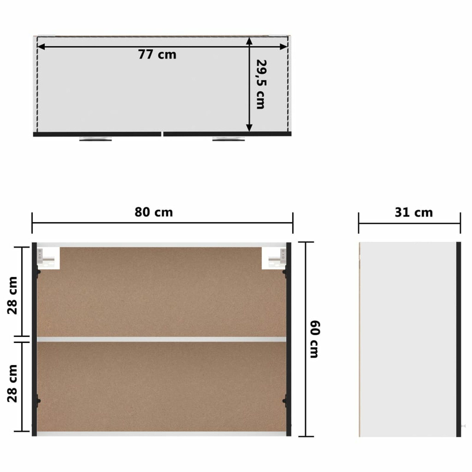 vidaXL Mehrzweckschrank