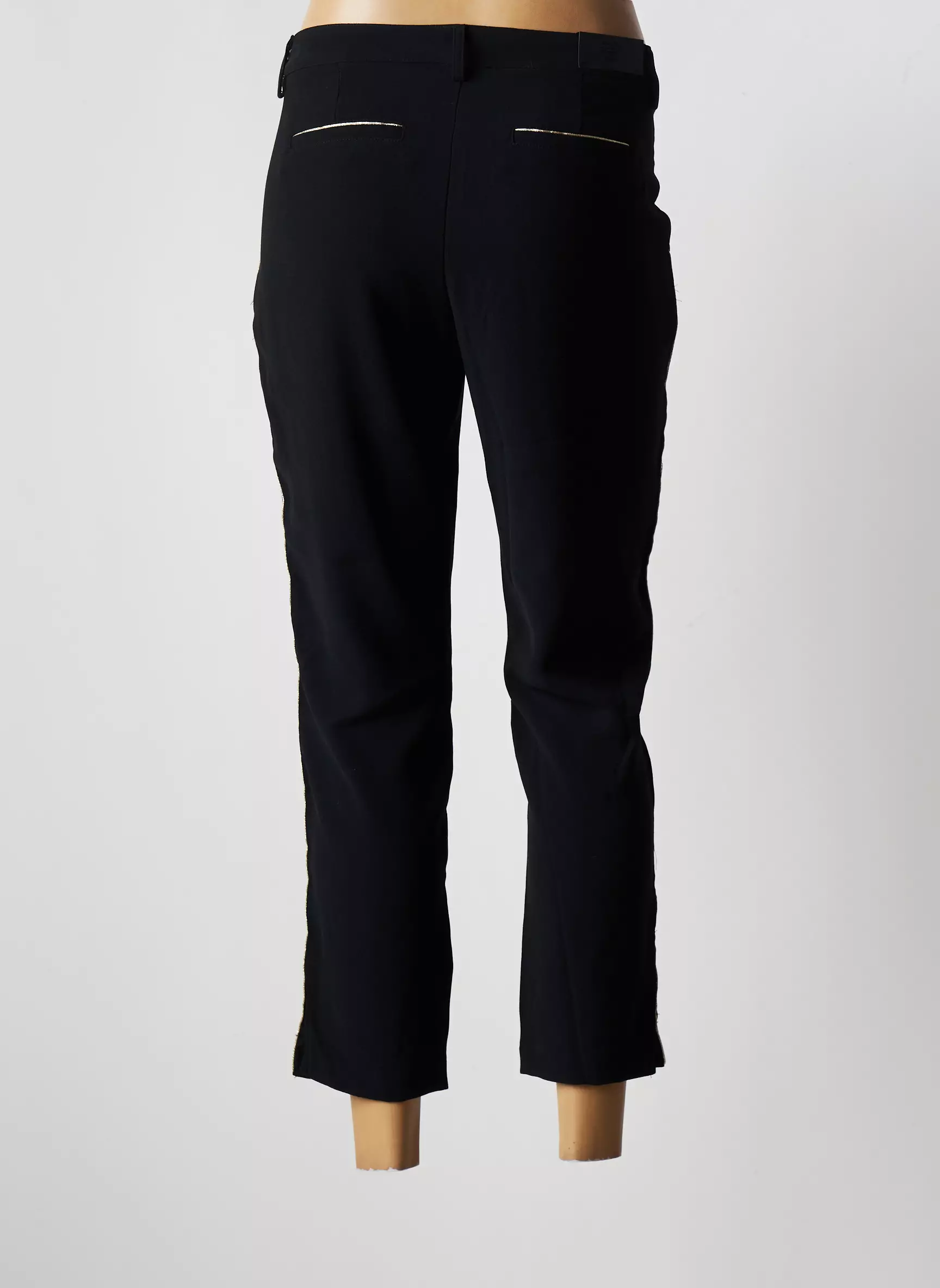 Ddp Pantalon7 8 Femme couleur noir