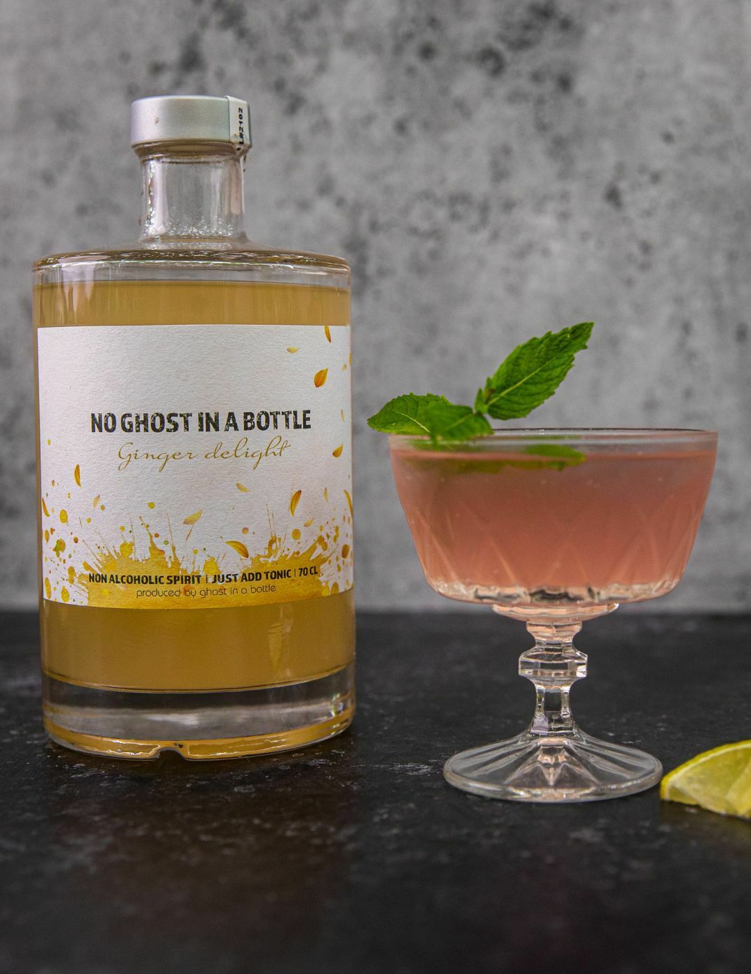 No Ghost in a Bottle : Ginger Delight - Gueule de joie 0° |  70 cl