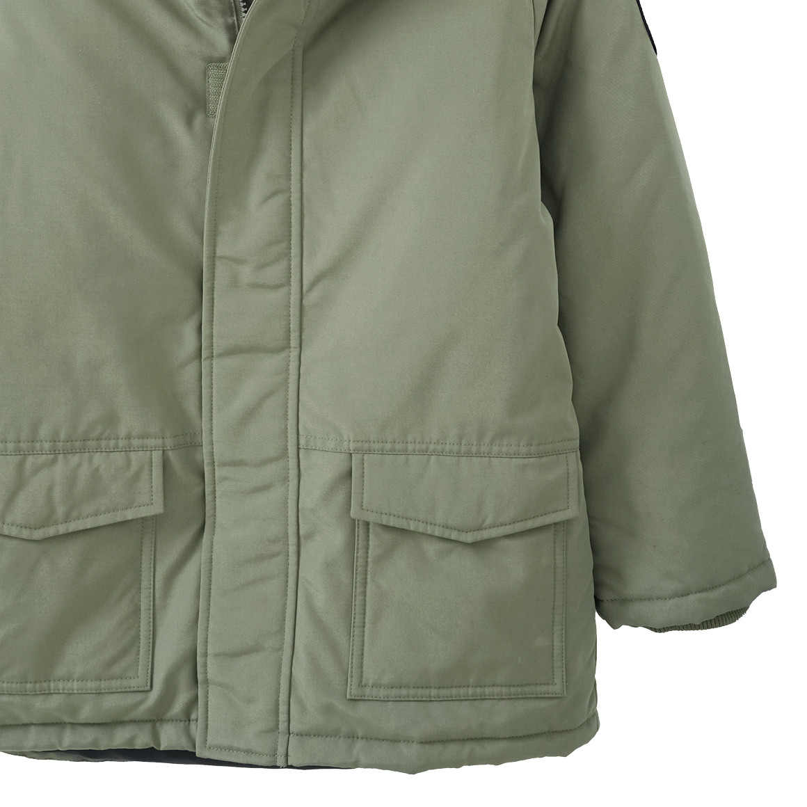 Jungen Parka mit Teddyplüsch