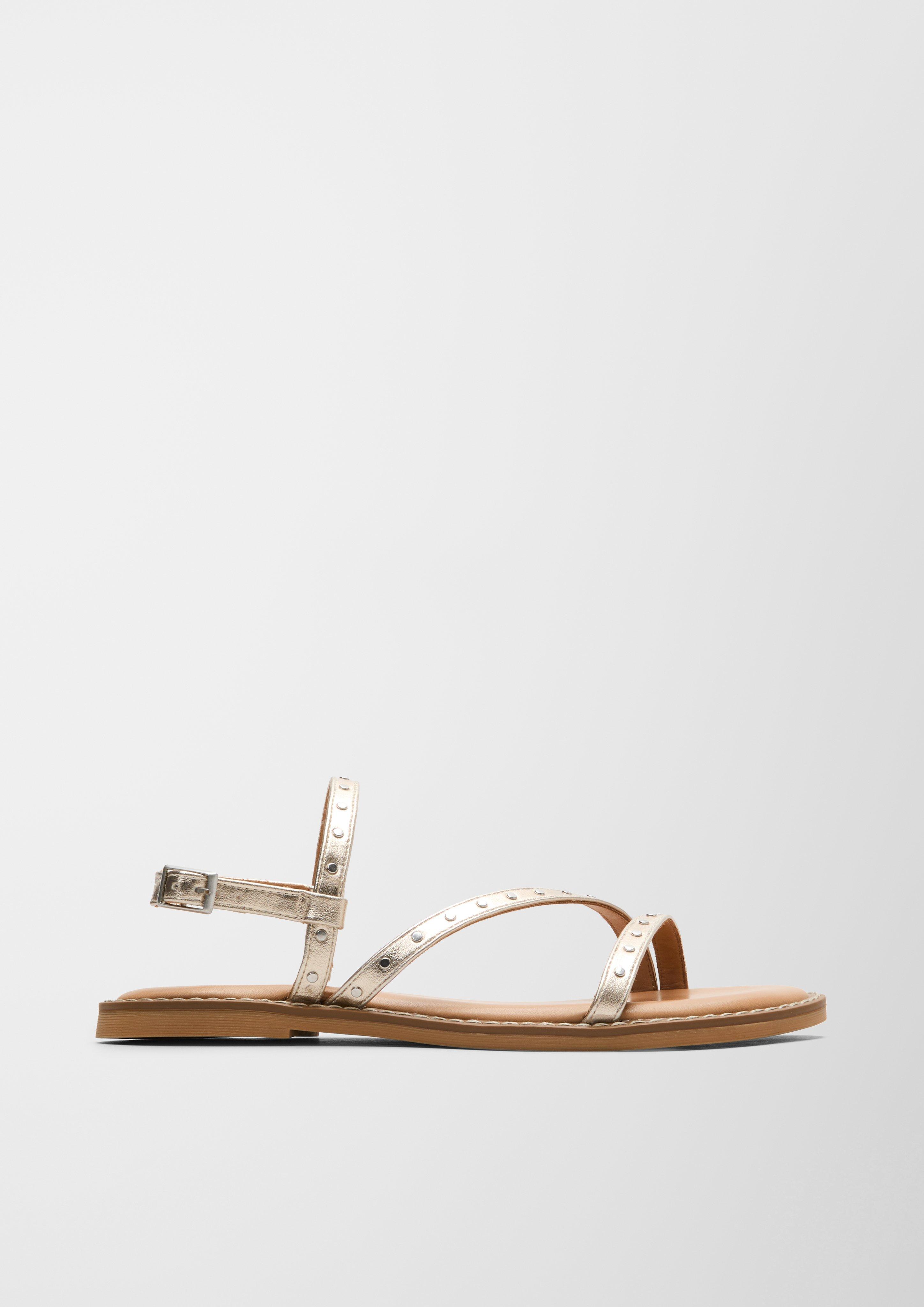Nieten-Sandalen aus Echtleder  6007740-984
