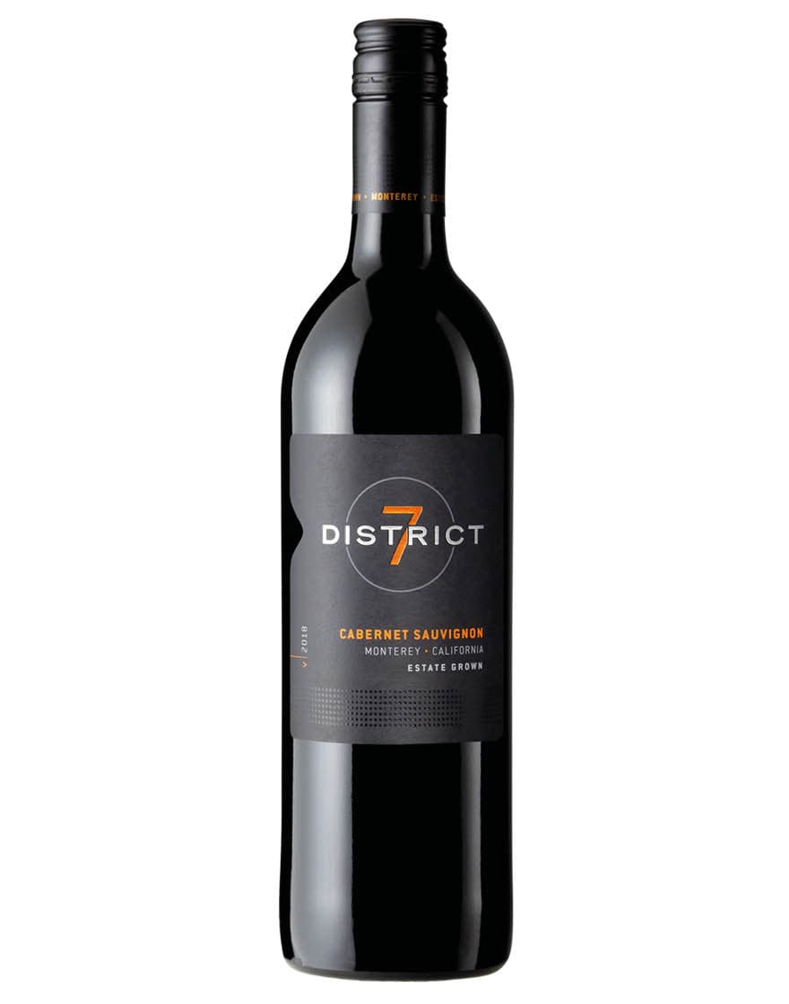 Monterey Cabernet Sauvignon AVA 2018 District 7 0,75 ℓ