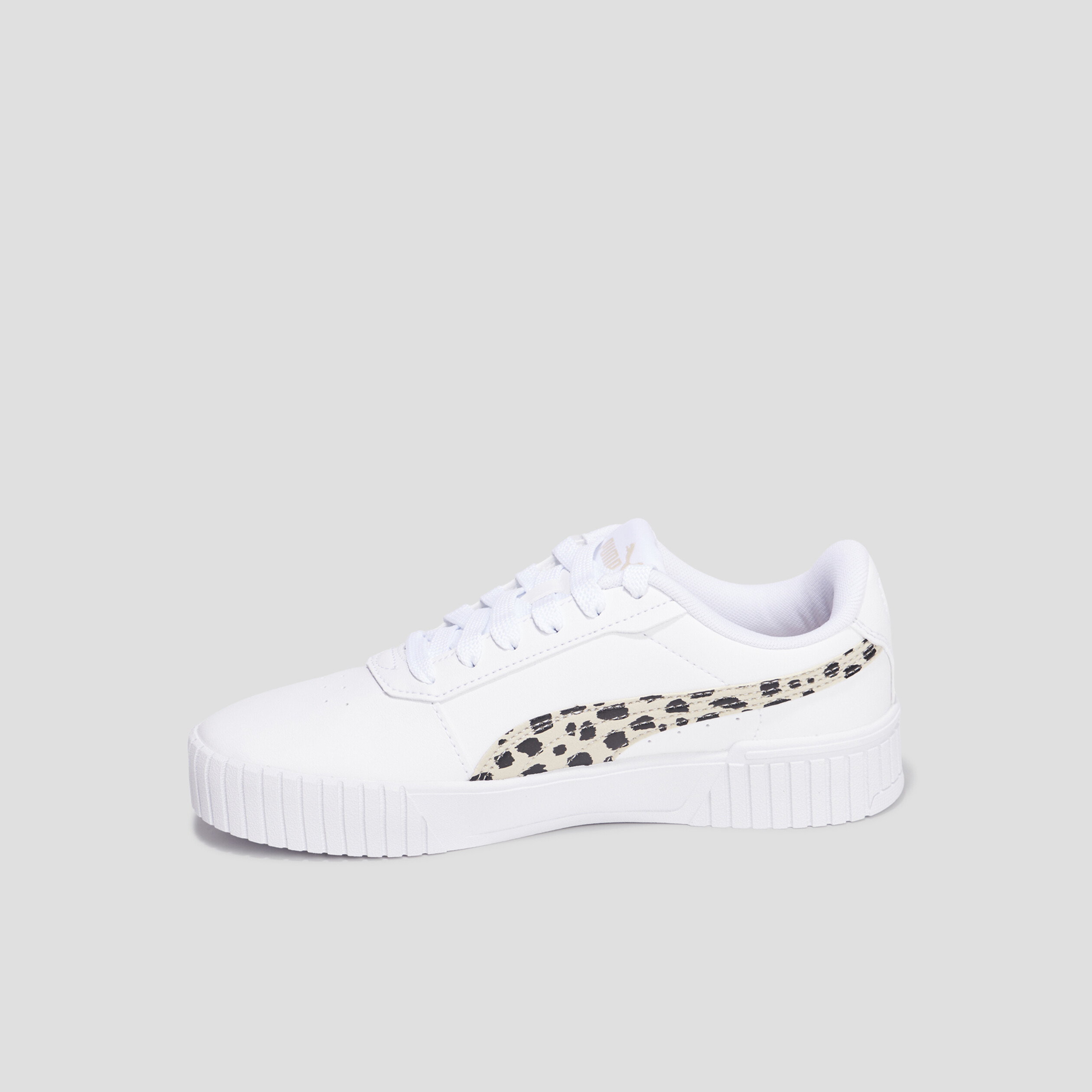 Tennis basses à lacets Puma Carina 2.0 blanc fille | La Halle