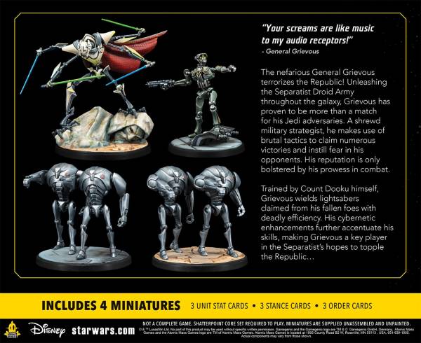 Star Wars: Shatterpoint - Appetite for Destruction Squad Pack („Hunger auf Zerstörung“) (Erw.)