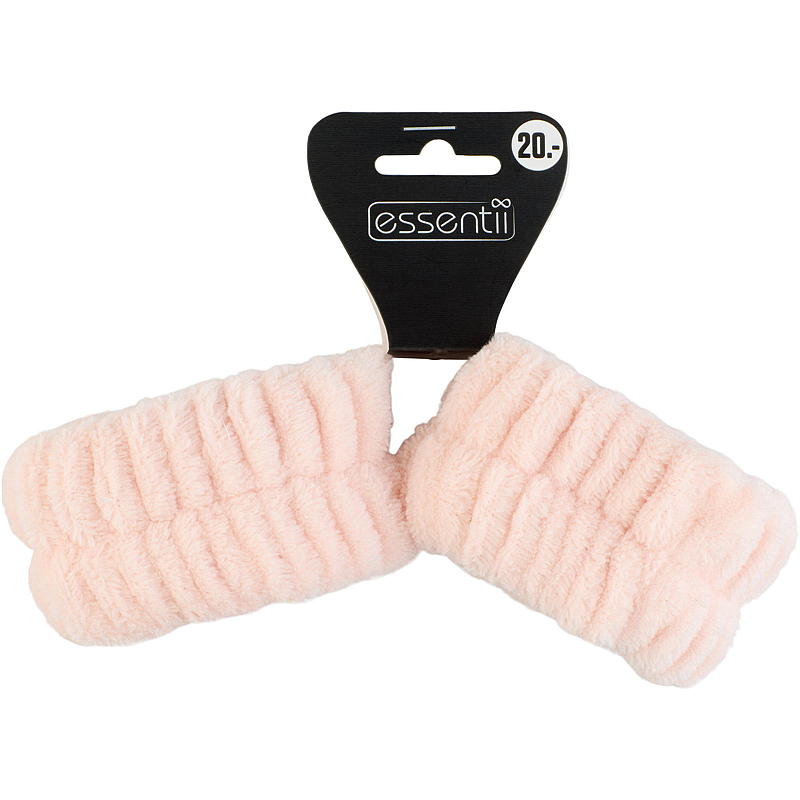 Essentii Make up armbånd 2-pk