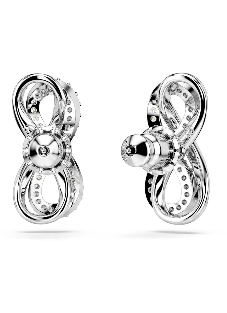 Swarovski Hyperbola stud earrings with crystal