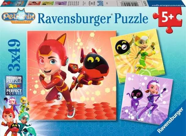 Kinderpuzzle ab 5 Jahren - Matt, Jia und Emma - 49 Teile