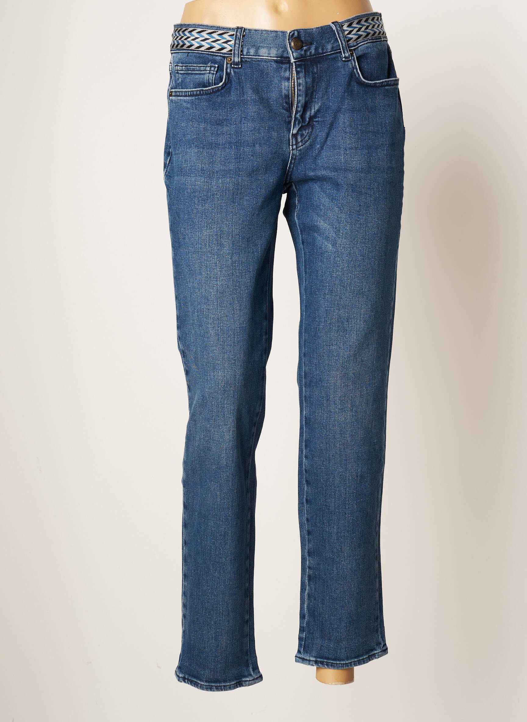 Five Jeans Coupe Slim Femme couleur bleu