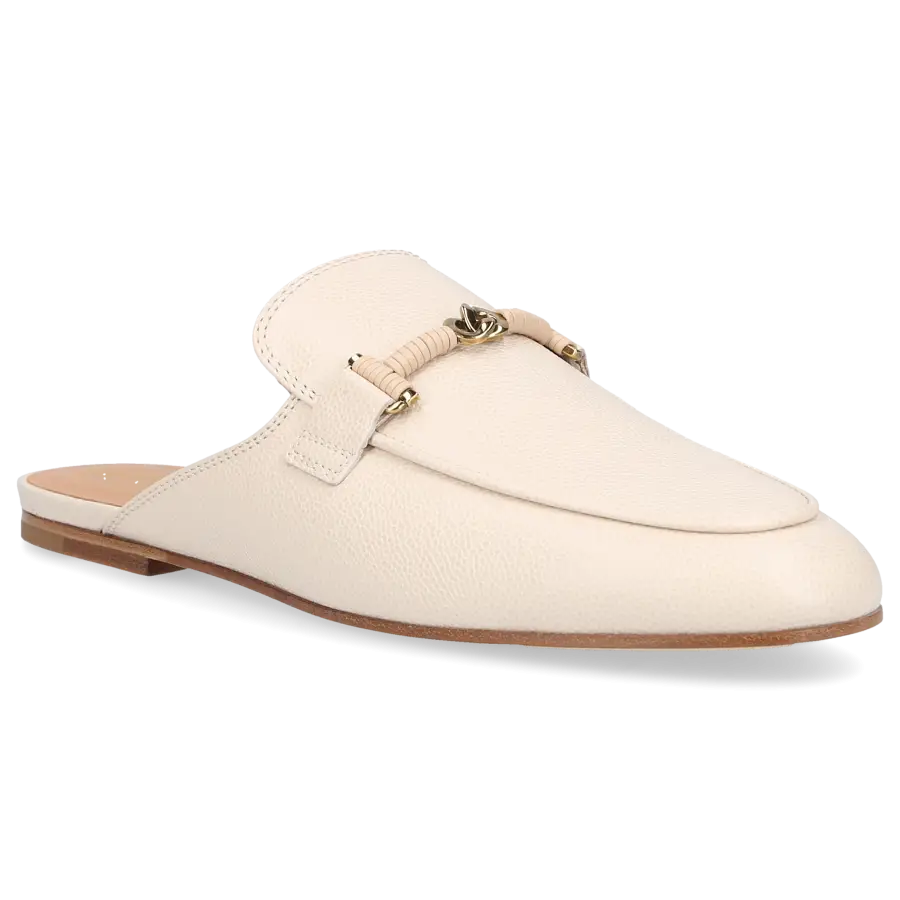 Tod's - Pantoletten 79A0I Kalbsleder - beige