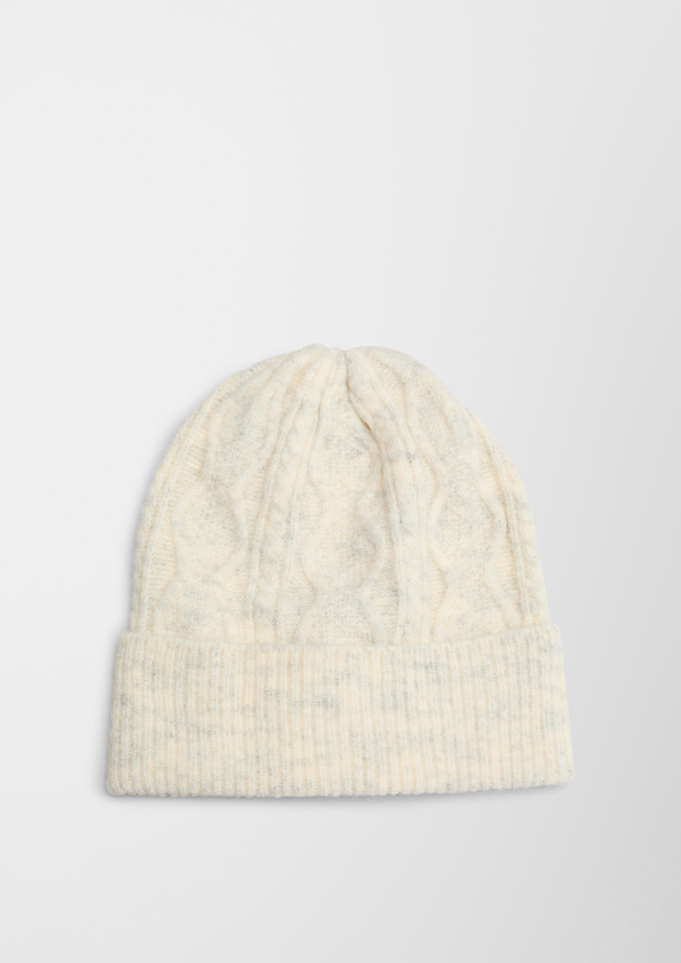 Weiche Strickmütze aus Wollmix  2121527-02W0