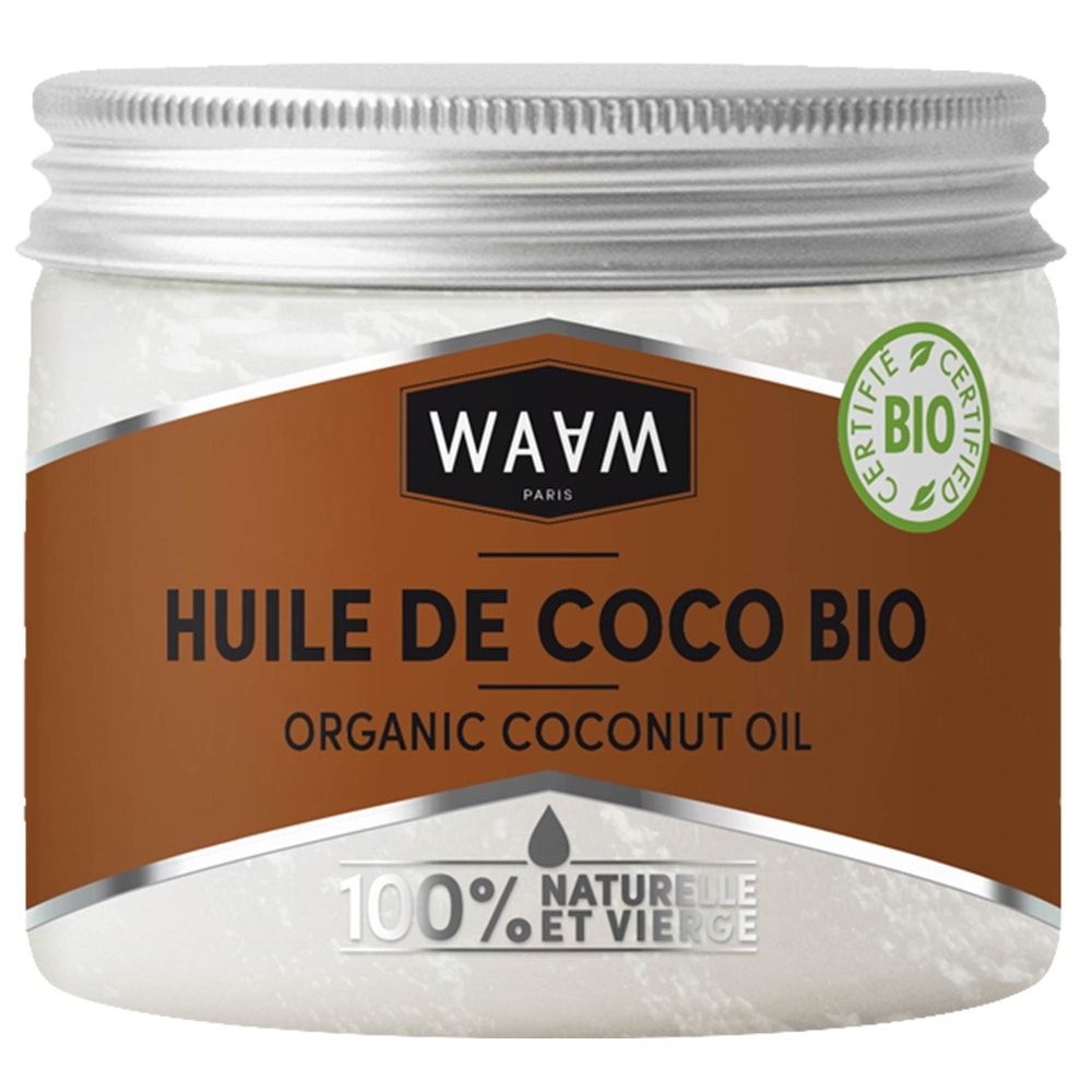 waam Huile de Noix de Coco BIO Huile végétale