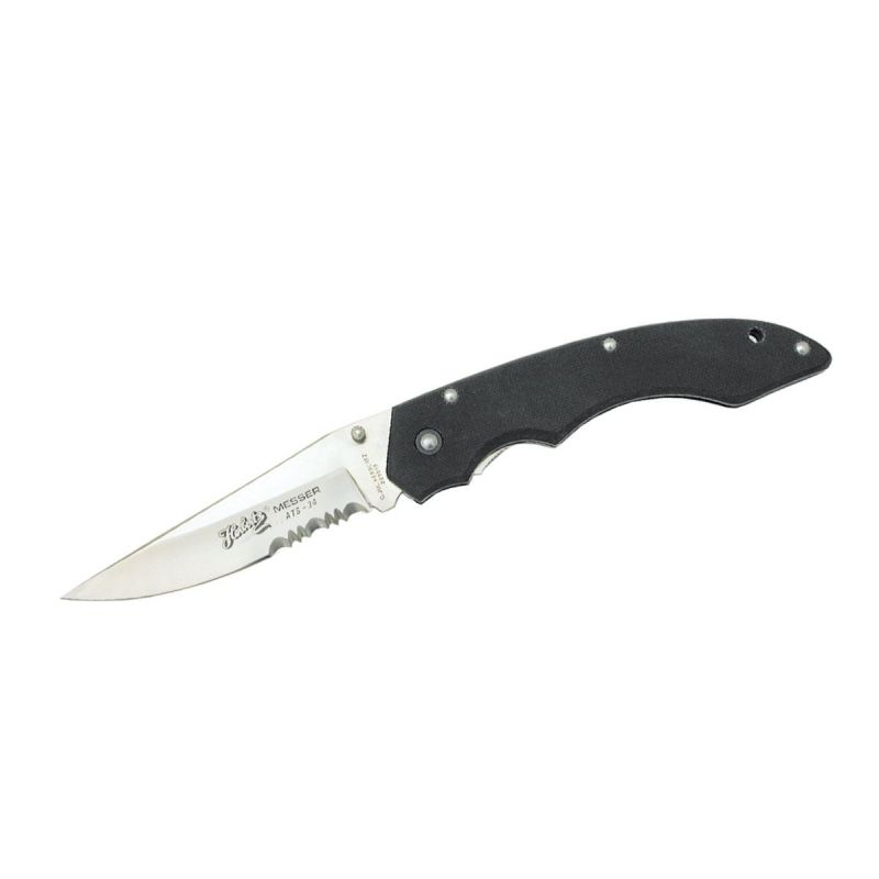 Herbertz Folding Spauldite Handle ATS-34 Combo 221113 \/ Vintage Knives