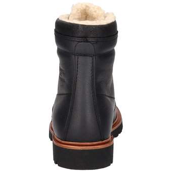 Panama Jack P03 Aviator C2 Schnür Boots in schwarz