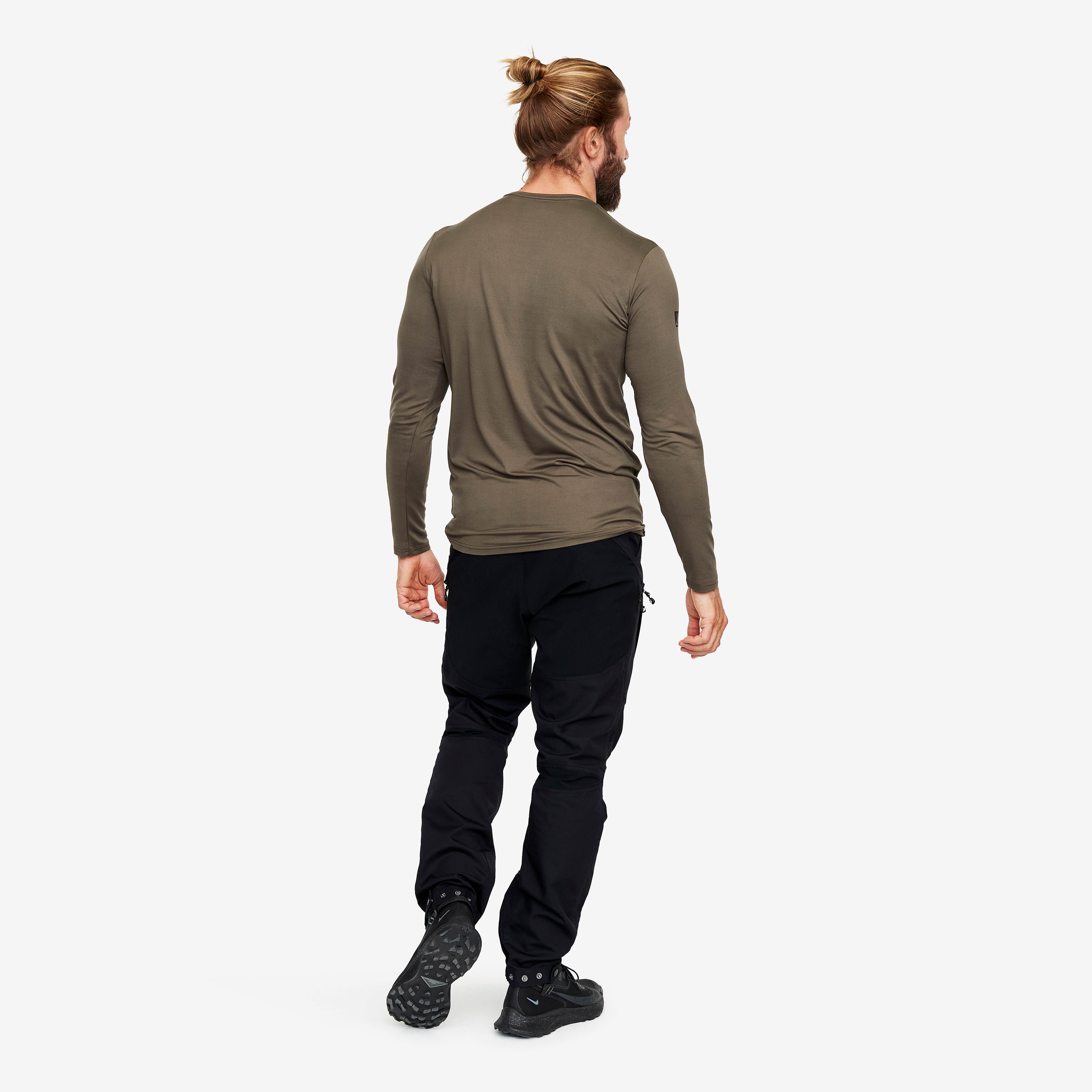 Vagabond Long Sleeve Tee Homme Major Brown