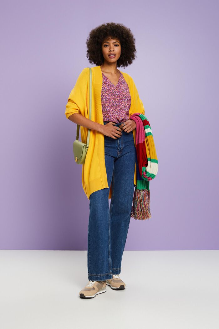 Bluse mit Print, LENZING™ ECOVERO™
