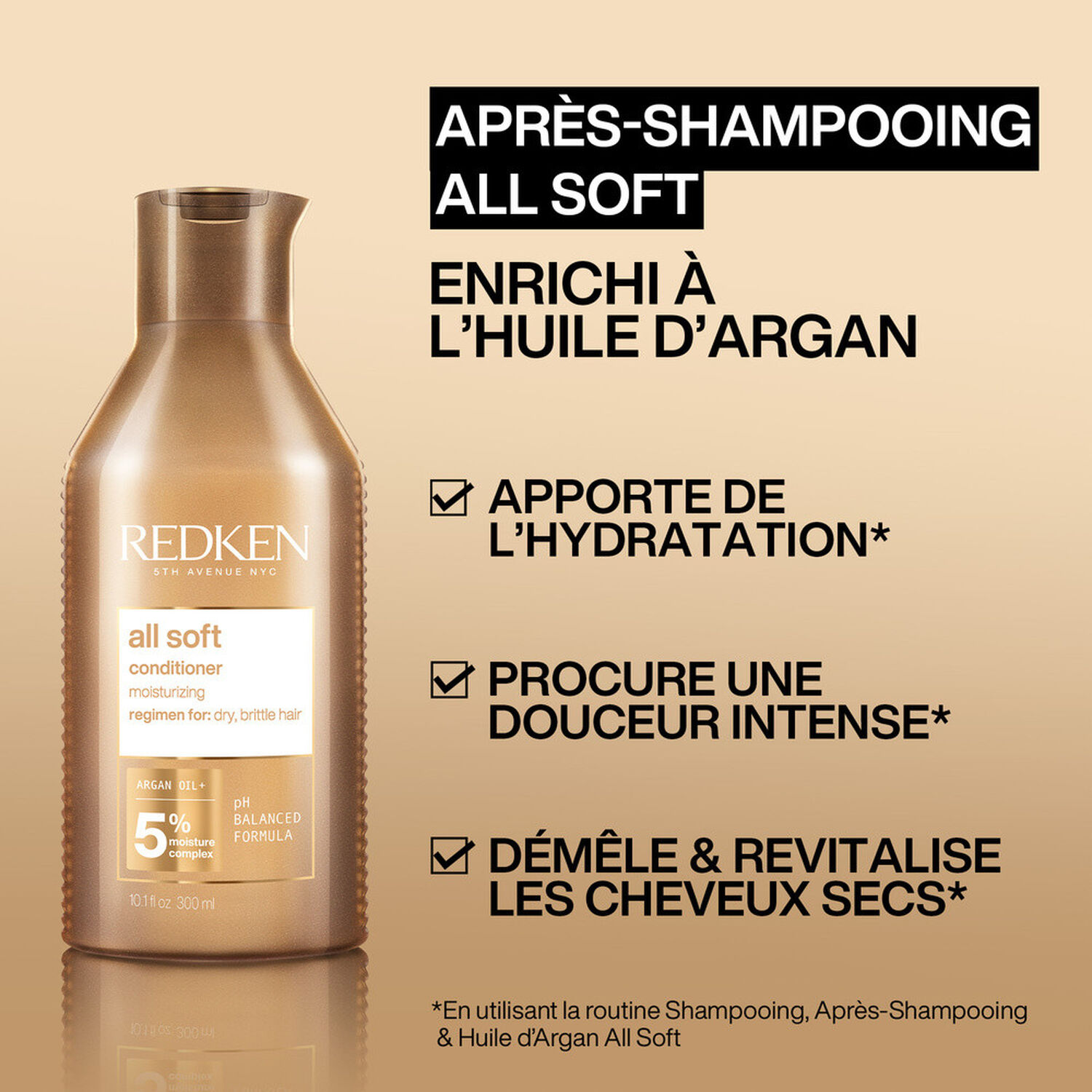Redken All Soft Coffret Shampooing 300 ml + 2 Produits