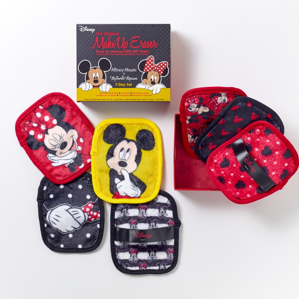 MakeUp Eraser Mickey and Minnie 7-Day Set Serviette démaquillante réutilisable