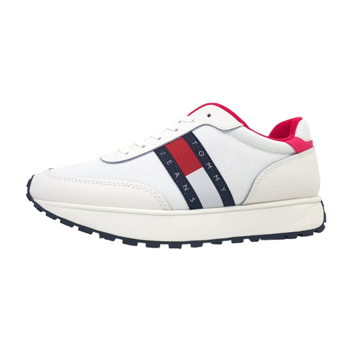 Tommy Hilfiger TJW Retro Runner EN0EN02278 Weiß YBL ecru/ gypsy rose