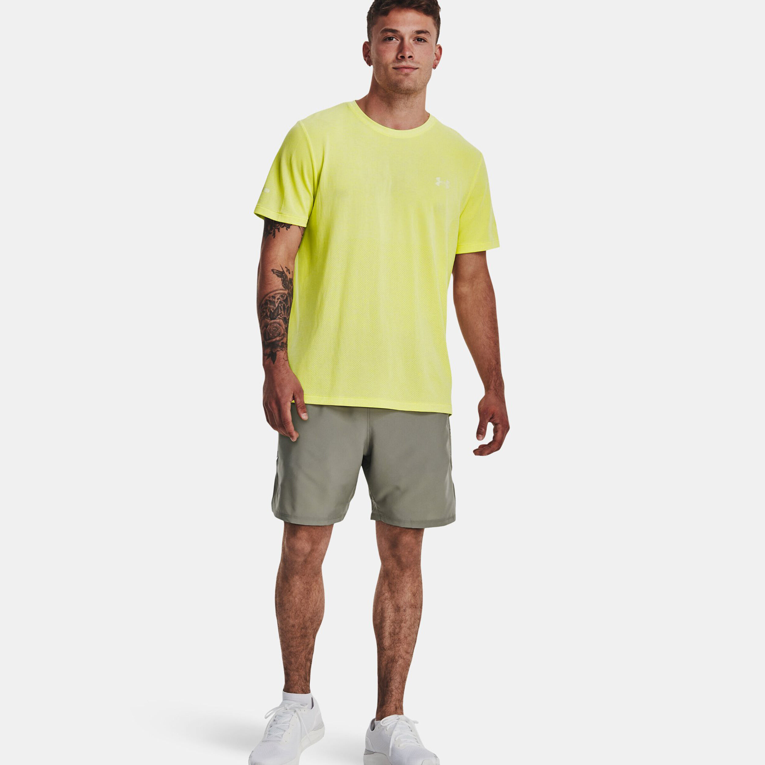 Launch Elite 2in1 7in Shorts Herren - Grün